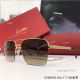 Buy Wholesale Cartier Gold & Brown Sunglasses - Fashion double-bar Sunglasses (5)_th.jpg